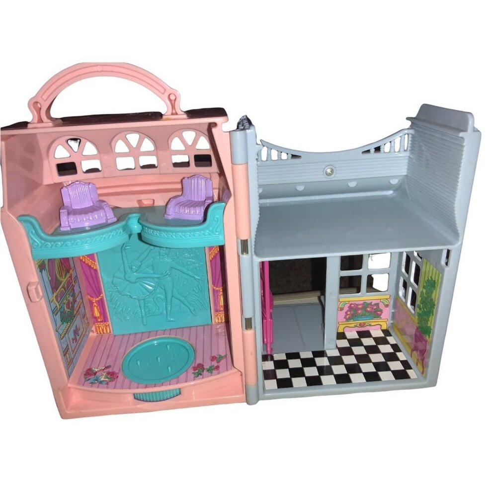 Fisher-Price Sweet Street Candy Shop and Dance Studio Folding Playset With Carry - Picture 5 of 7